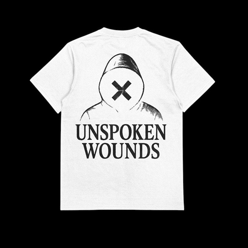 Lost For Words White Tee